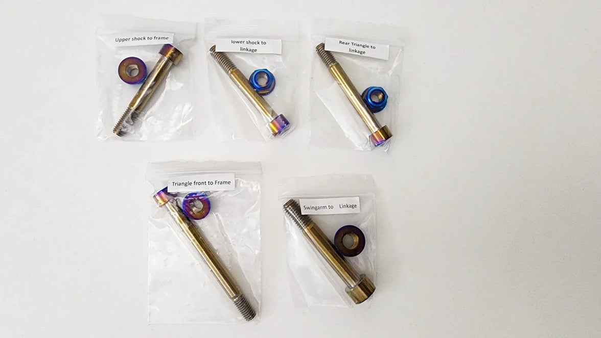 Warp 9 Talaria Titanium Bolt Linkage Kit Warp 9