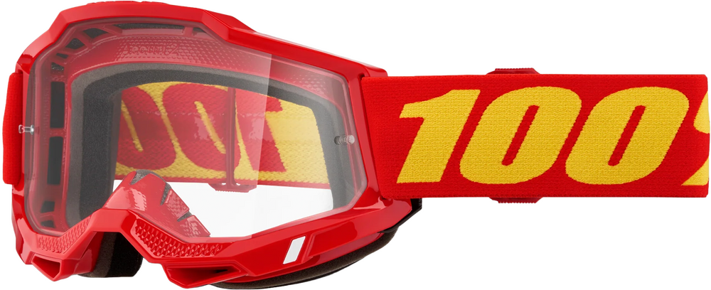 100% ACCURI 2 GOGGLES - RED
