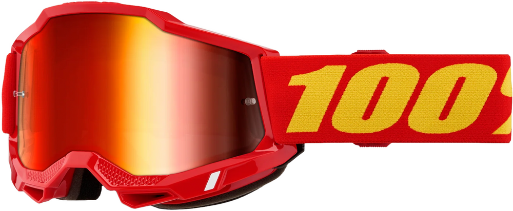100% ACCURI 2 GOGGLES - RED