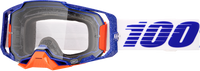 100-PERCENT ARMEGA GOGGLE LAVINGAAD CLEAR/SILVER LENS