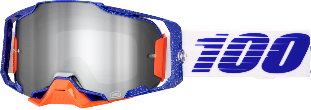 100-PERCENT ARMEGA GOGGLE LAVINGAAD CLEAR/SILVER LENS