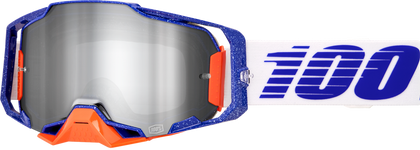 100-PERCENT ARMEGA GOGGLE LAVINGAAD CLEAR/SILVER LENS