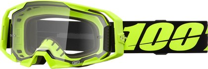 100% ARMATIC GOGGLES - NEON YELLOW CLEAR/TRUE GOLD LENS