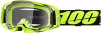 100% ARMATIC GOGGLES - NEON YELLOW CLEAR/TRUE GOLD LENS