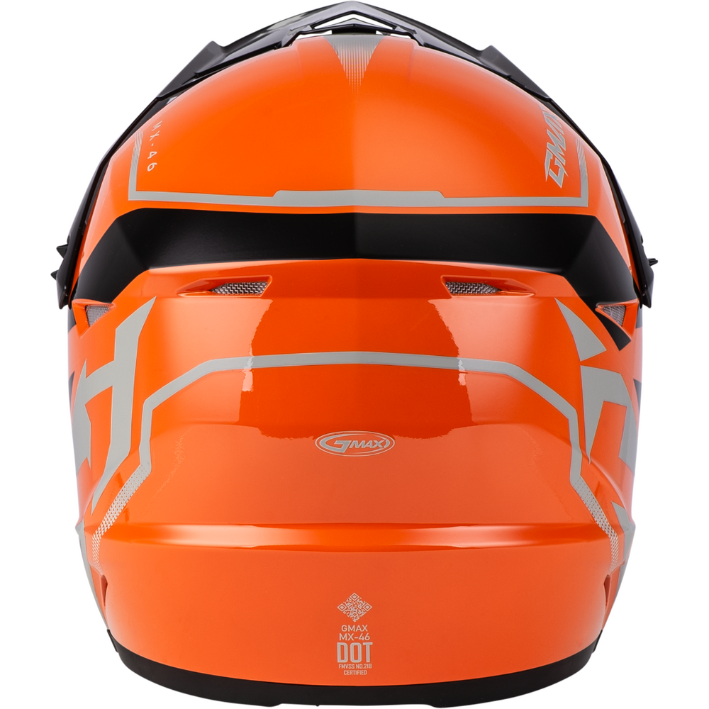 GMAX MX-46 OFF-ROAD HELMET - ORANGE