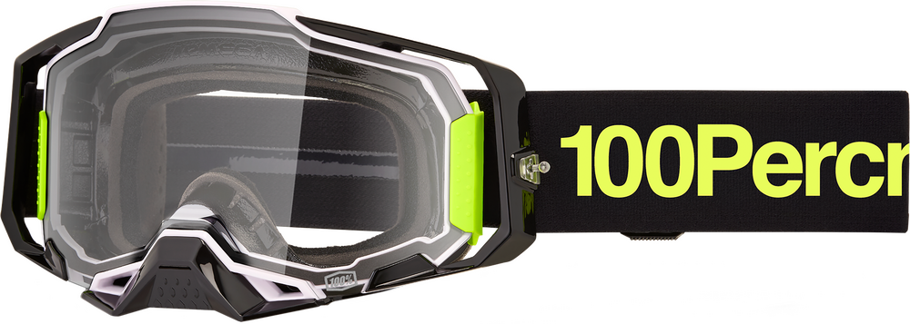 100% ARMEGA GOGGLES - "ORBAN" CLEAR LENS