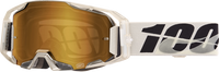 100% ARMATIC GOGGLES - "PITCH" CLEAR/TRUE GOLD LENS