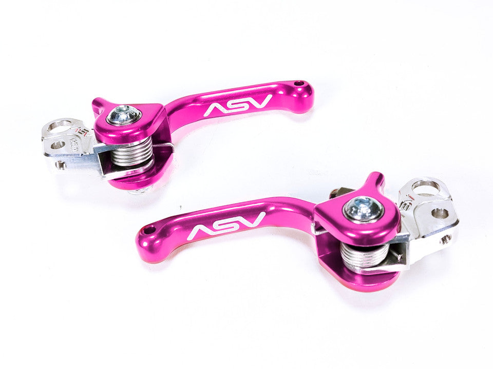 ASV F3-E Series Ultra Bee Unbreakable Super Shorty Levers- Front and Rear
