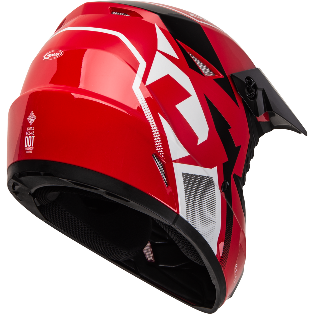 GMAX MX-46 OFF-ROAD HELMET - RED