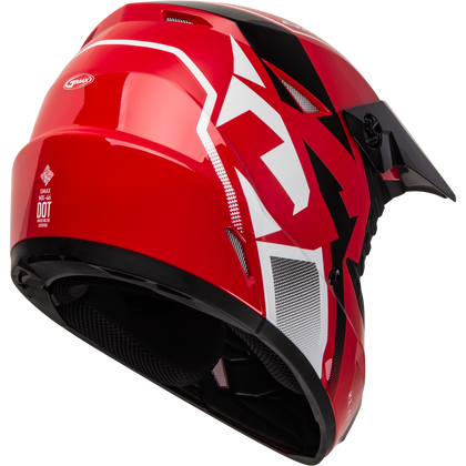 GMAX MX-46 OFF-ROAD HELMET - RED
