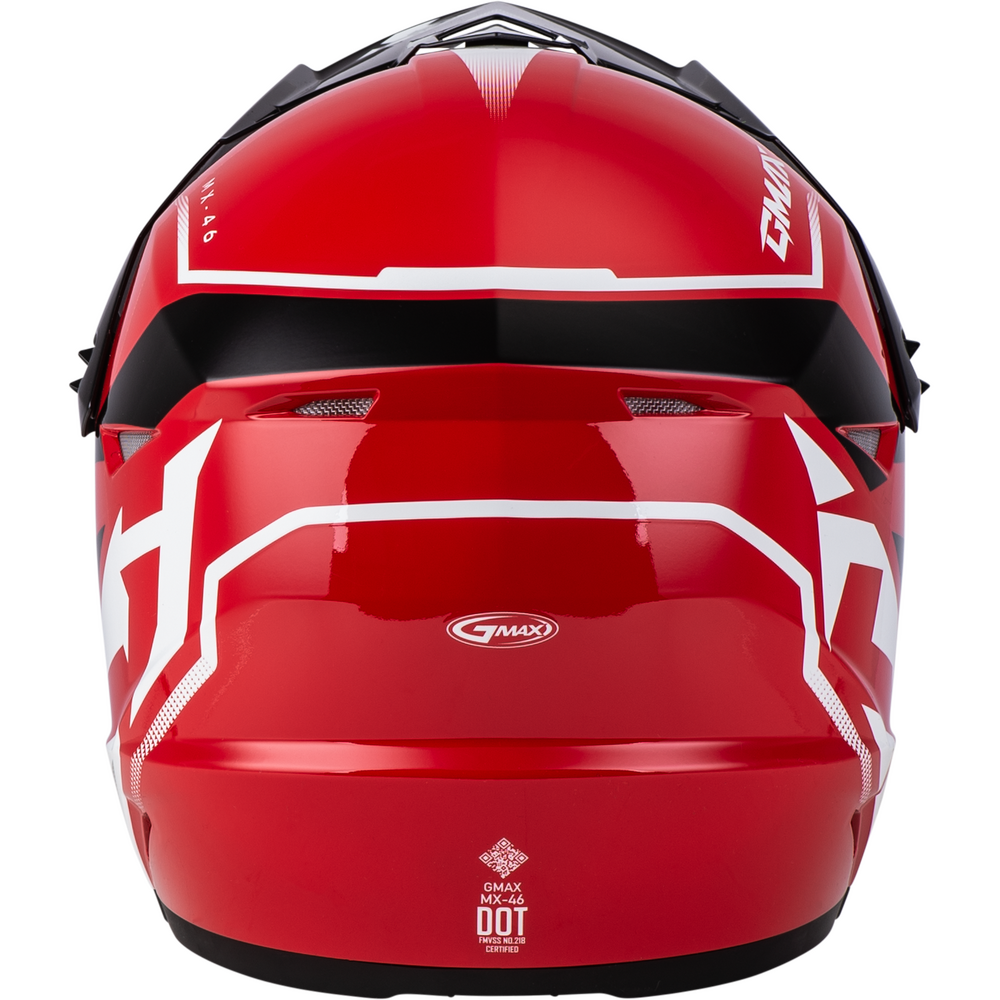 GMAX MX-46 OFF-ROAD HELMET - RED