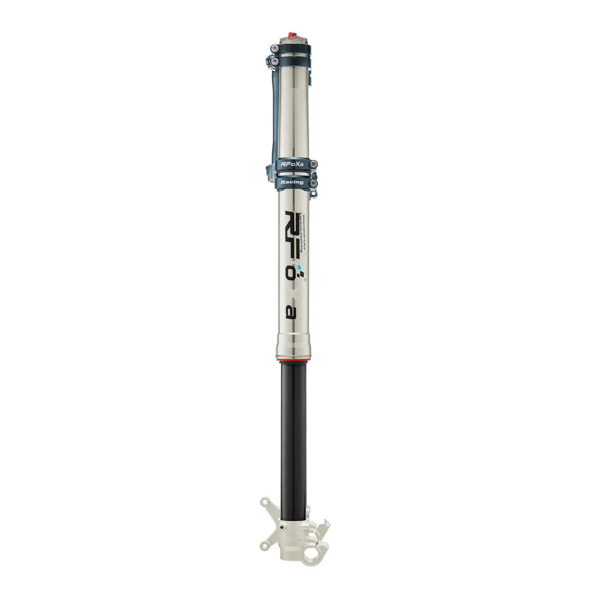 Aluminum gold RFloXa Ultra43 Surron Ultra Bee Forks Side  View