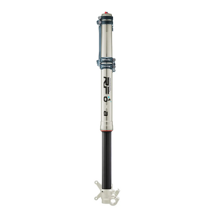 Aluminum gold RFloXa Ultra43 Surron Ultra Bee Forks Side  View
