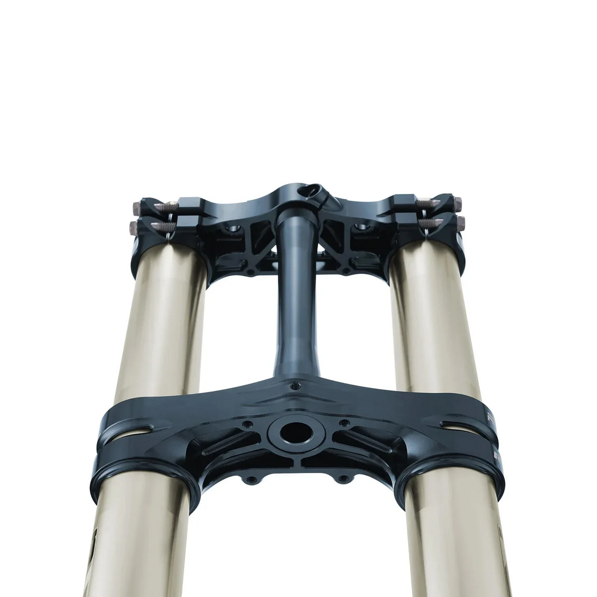 Aluminum gold RFloXa Ultra43 Surron Ultra Bee Forks triple clamp
