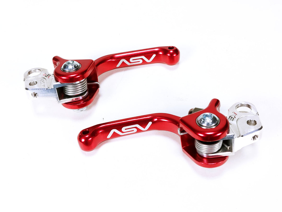 ASV F3-E Series Ultra Bee Unbreakable Super Shorty Levers- Front and Rear