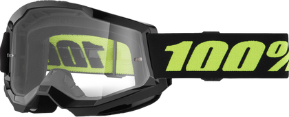 100-PERCENT STRATA 2 GOGGLE SOLAR ECLIPSE CLEAR/TRUEGOLD LENS