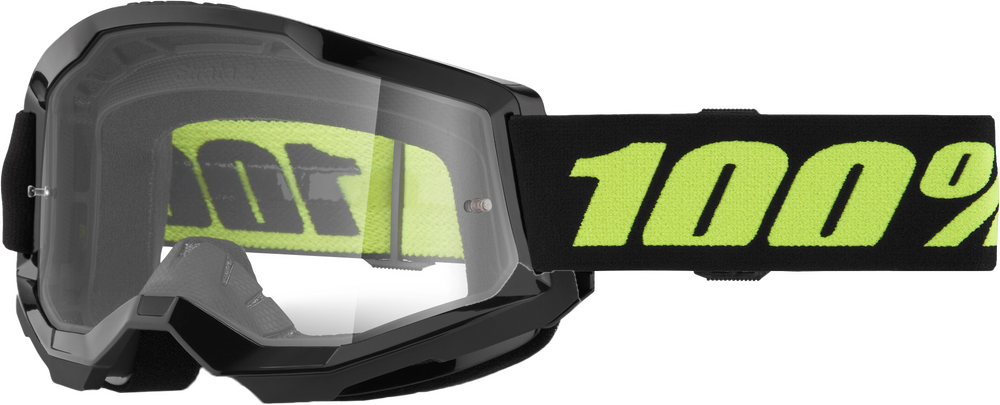 100% STRATA 2 GOGGLES - "SOLAR ECLIPSE"