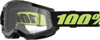 100-PERCENT STRATA 2 GOGGLE SOLAR ECLIPSE CLEAR/TRUEGOLD LENS