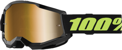 100-PERCENT STRATA 2 GOGGLE SOLAR ECLIPSE CLEAR/TRUEGOLD LENS