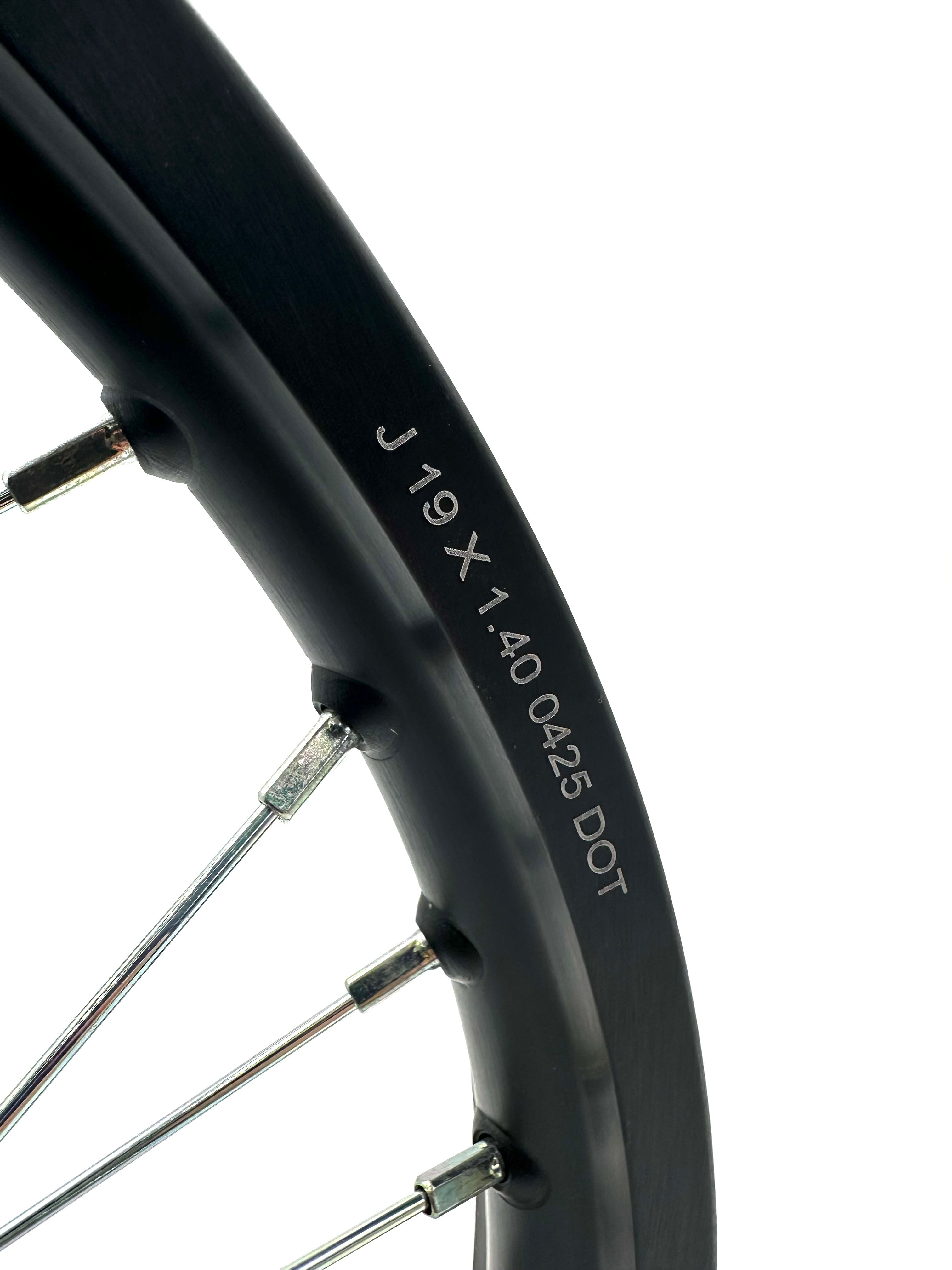 Surron Light Bee OEM Complete Front Wheel - 19 Inch Black