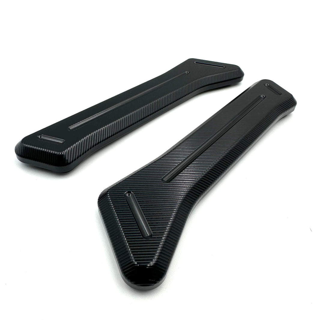 Surron Ultra Bee CNC Metal Battery Guards Side Frame Black