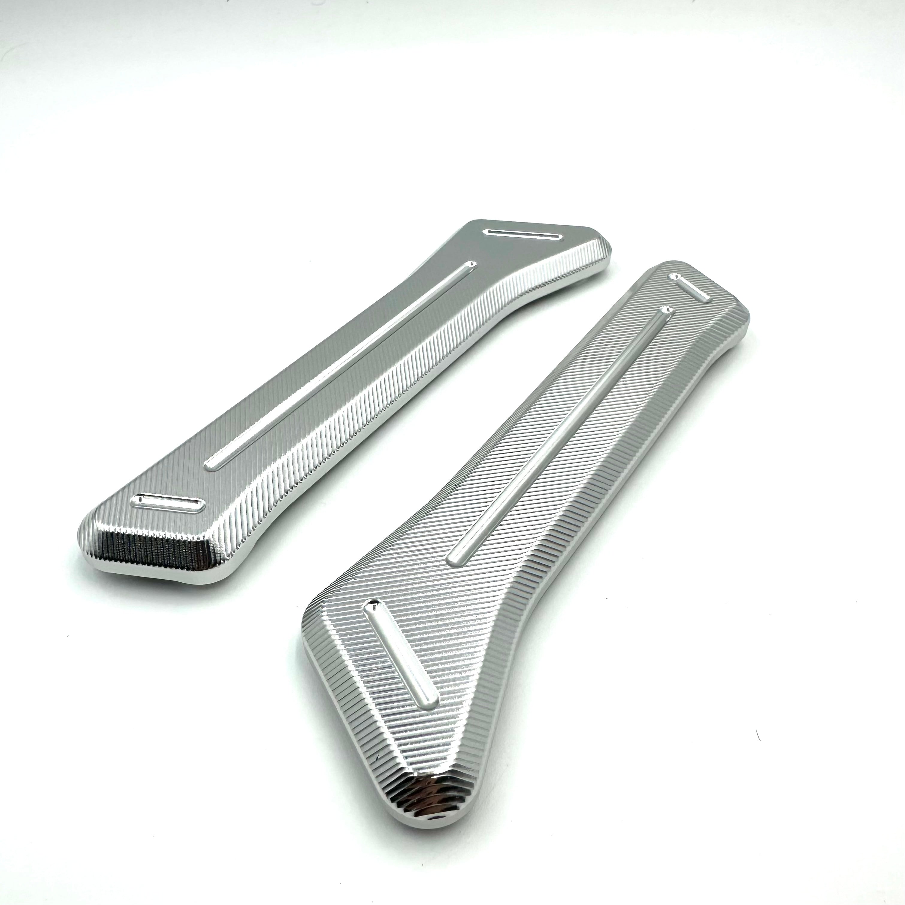 Surron Ultra Bee CNC Battery Guards Metal Aluminum Side Frame guard silver