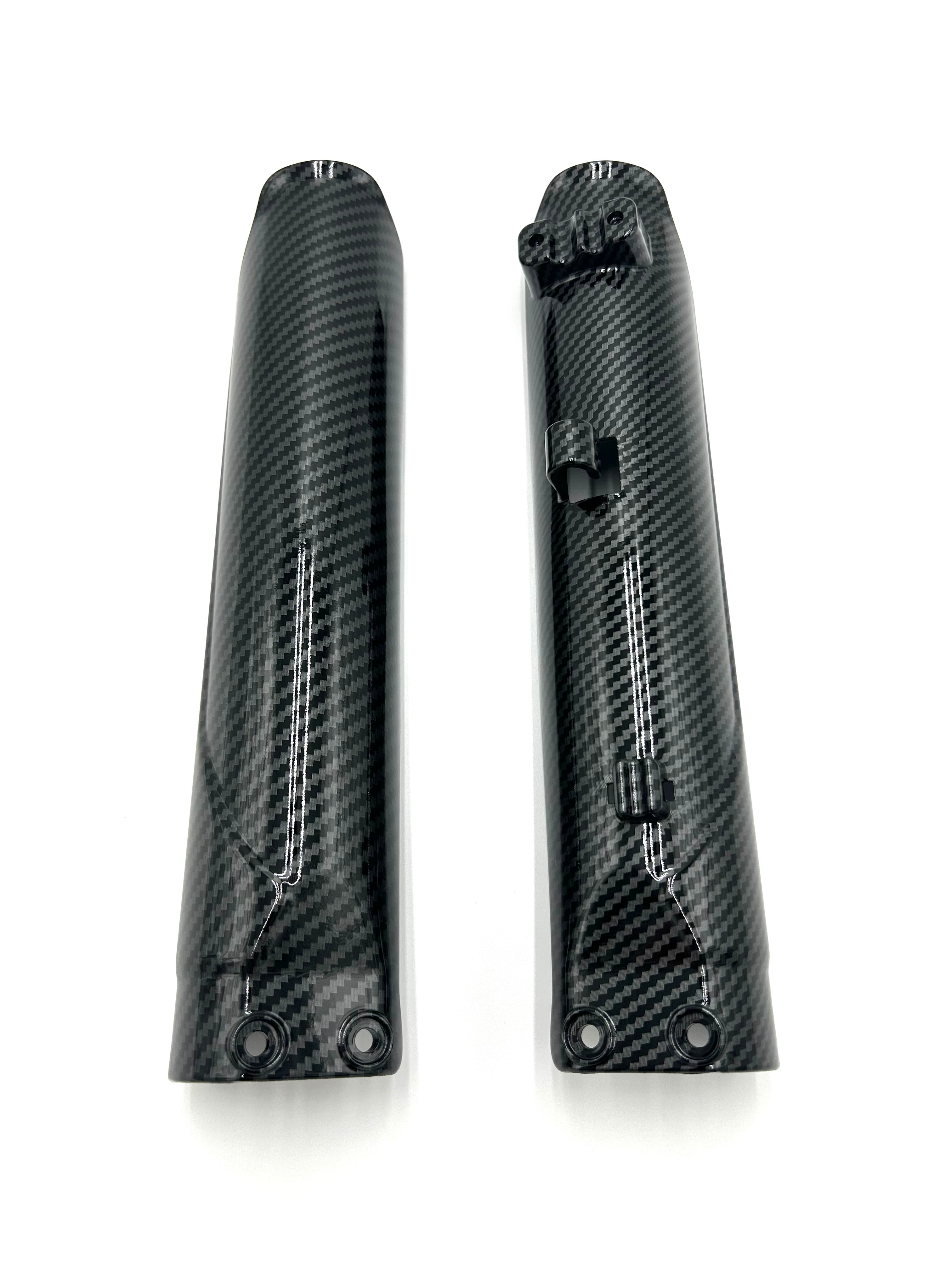 Surron Ultra Bee replacement oem Fork Guards - Carbon