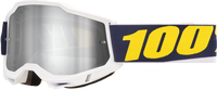 100-PERCENT ACCURI 2 GOGGLE TORC CLEAR/SILVER LENS