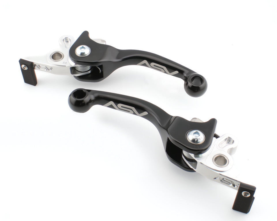 ASV F2-E Series Ultra Bee Unbreakable Shorty Levers- Front and Rear