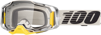 100-PERCENT ARMEGA GOGGLE VIGGO CLEAR/SILVER FLASH LENS