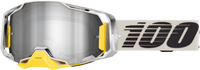 100-PERCENT ARMEGA GOGGLE VIGGO CLEAR/SILVER FLASH LENS