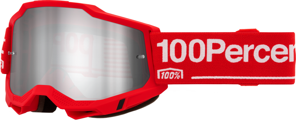 100-PERCENT ACCURI 2 GOGGLE WOLG CLEAR/SILVER LENS