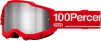 100-PERCENT ACCURI 2 GOGGLE WOLG CLEAR/SILVER LENS