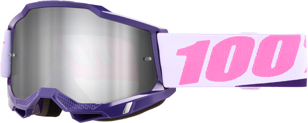 100-PERCENT ACCURI 2 GOGGLE YUMIKO CLEAR/SILVER LENS