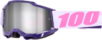 100-PERCENT ACCURI 2 GOGGLE YUMIKO CLEAR/SILVER LENS