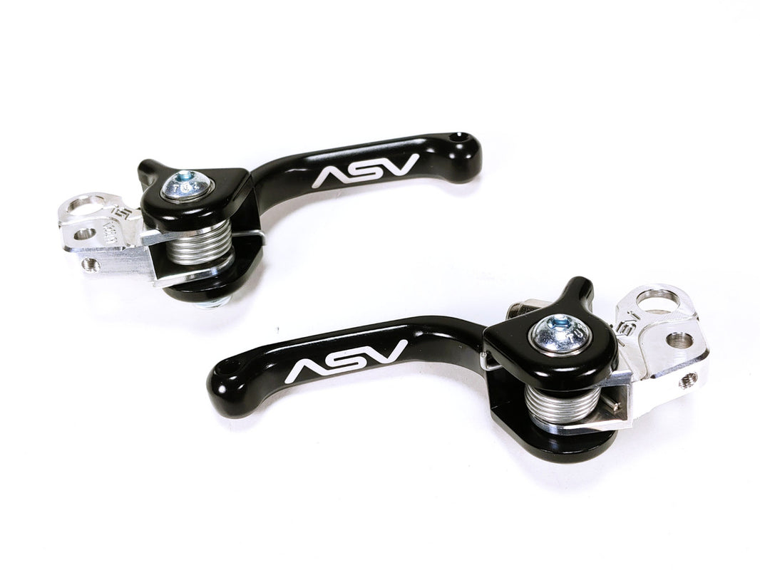 ASV F3-E Series Ultra Bee Unbreakable Super Shorty Levers- Front and Rear