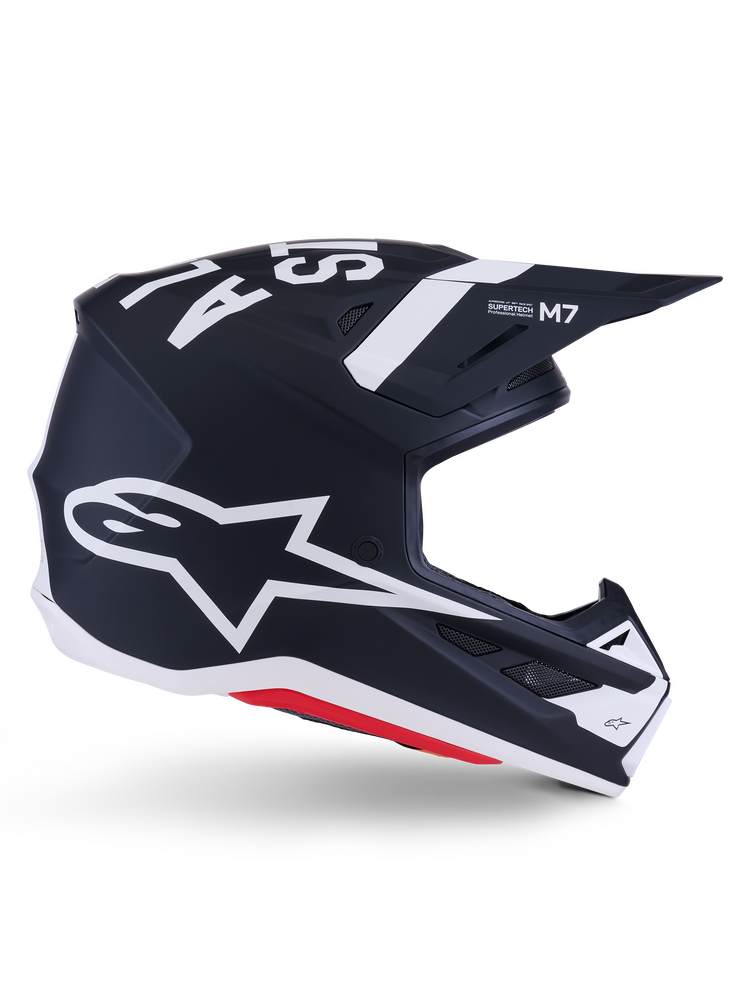 Alpinestars Supertech SM7 Offroad Helmet - Dasher Black/White