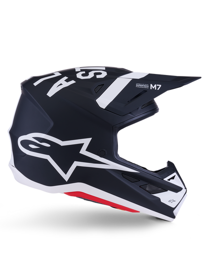Alpinestars Supertech SM7 Offroad Helmet - Dasher Black/White
