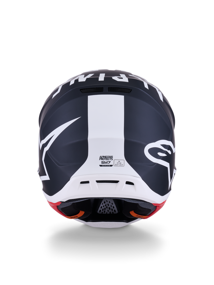 Alpinestars Supertech SM7 Offroad Helmet - Dasher Black/White