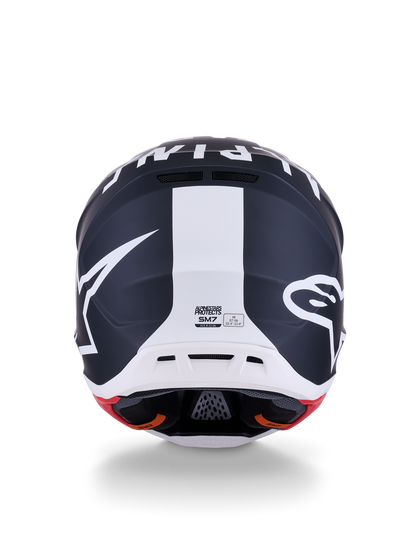 Alpinestars Supertech SM7 Offroad Helmet - Dasher Black/White