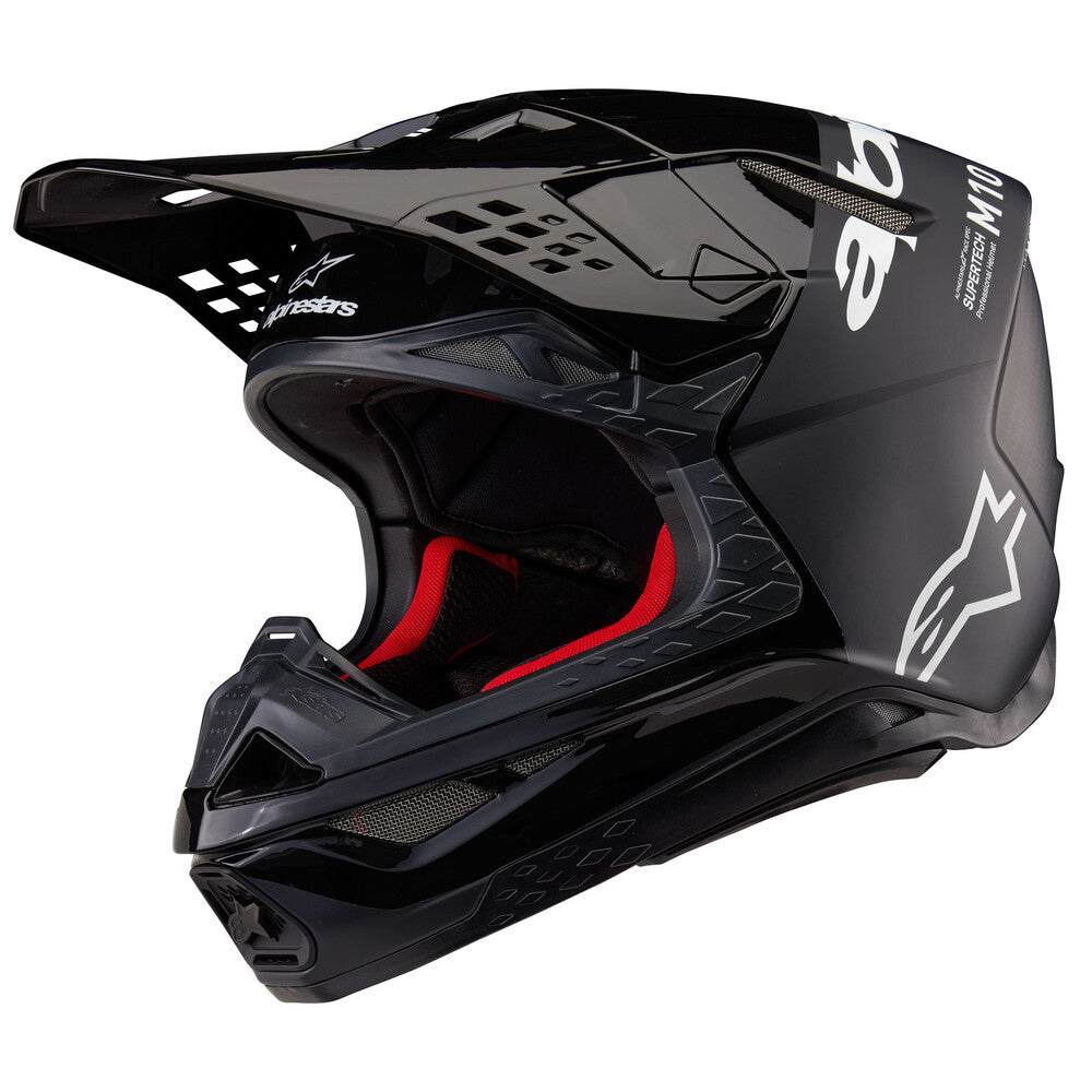 Alpinestars Supertech M10 Offroad Helmet - Black/Grey