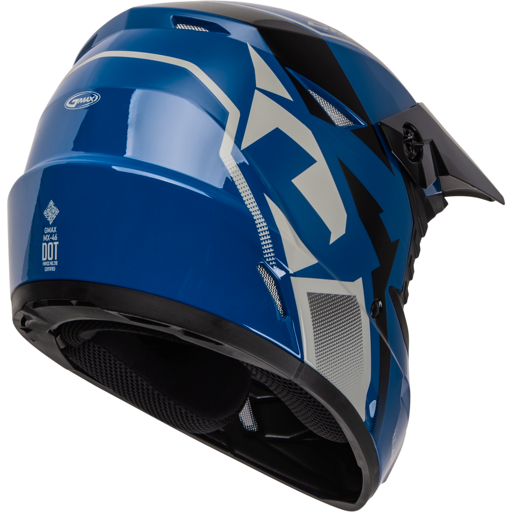GMAX MX-46 OFF-ROAD HELMET - BLUE