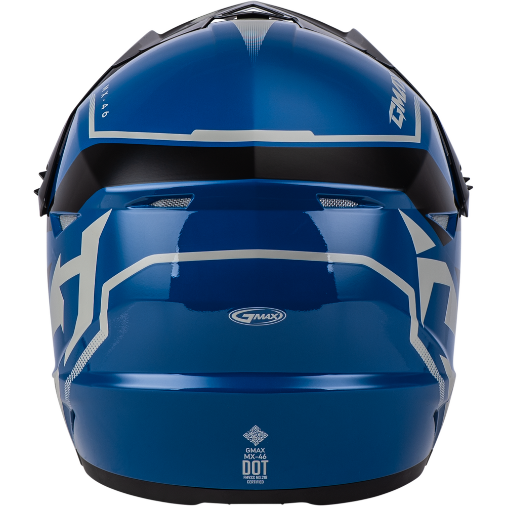 GMAX MX-46 OFF-ROAD HELMET - BLUE