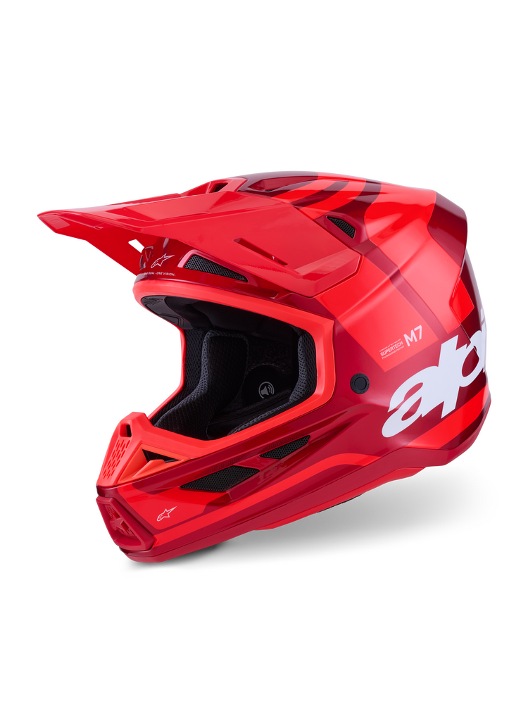 Alpinestars Supertech SM7 Offroad Helmet - Core Red