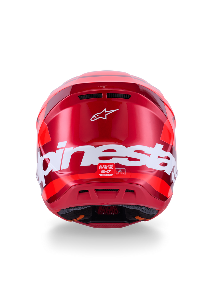 Alpinestars Supertech SM7 Offroad Helmet - Core Red