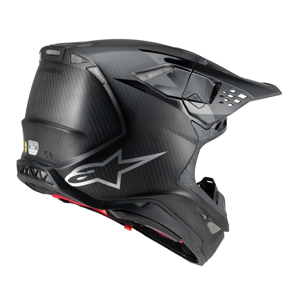 Alpinestars Supertech M10 Offroad Helmet - Fame Black/Carbon