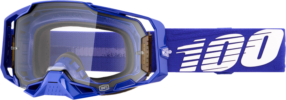 100% ARMEGA GOGGLES - "KLEIN" CLEAR/TRUE GOLD LENS
