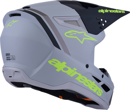 Alpinestars Supertech SM3 Offroad Helmet - Radium Grey/Neon