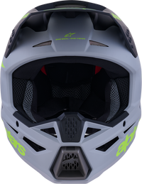 Alpinestars Supertech SM3 Offroad Helmet - Radium Grey/Neon