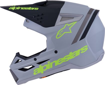 Alpinestars Supertech SM3 Offroad Helmet - Radium Grey/Neon